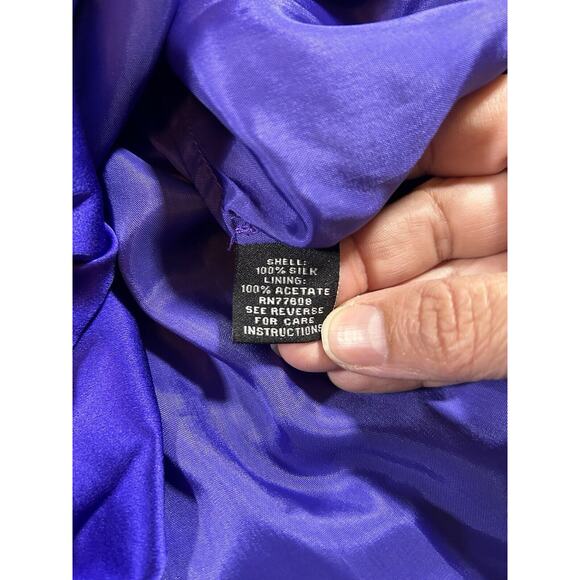 J. Peterman Cobalt Blue Midi Dress - Picture 7 of 12